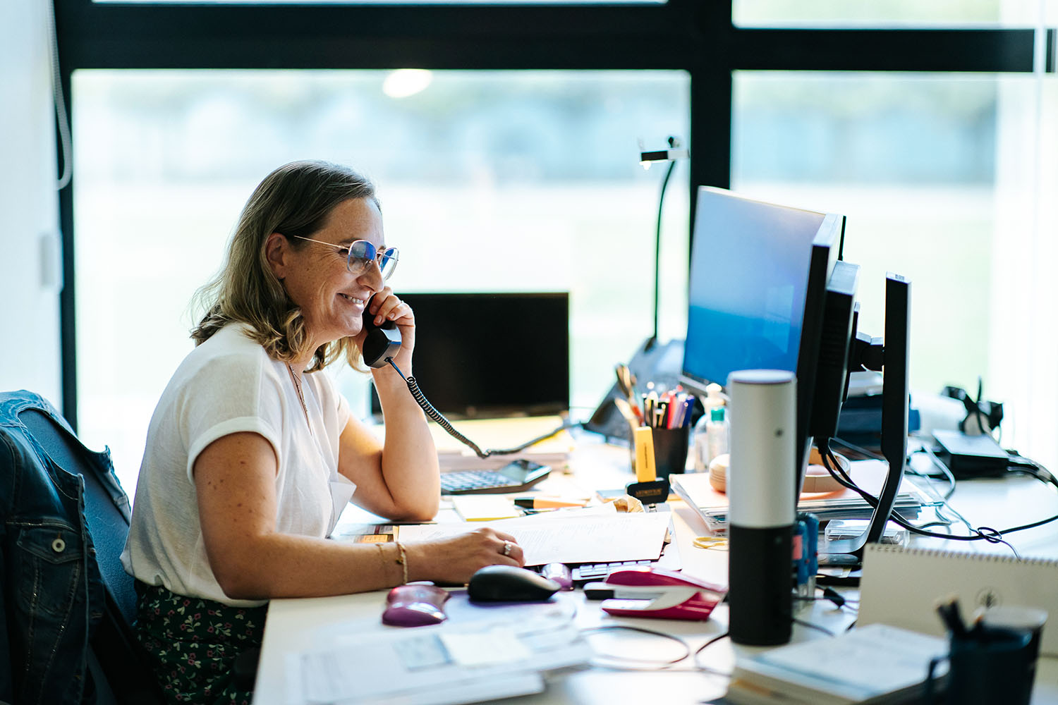 PHOTO DE LA SECRÉTAIRE DU NOTAIRE LUDOVIC VULLIERMET